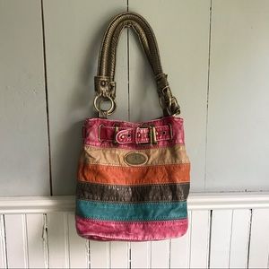 Vintage J & R John Romaine Leather Handbag